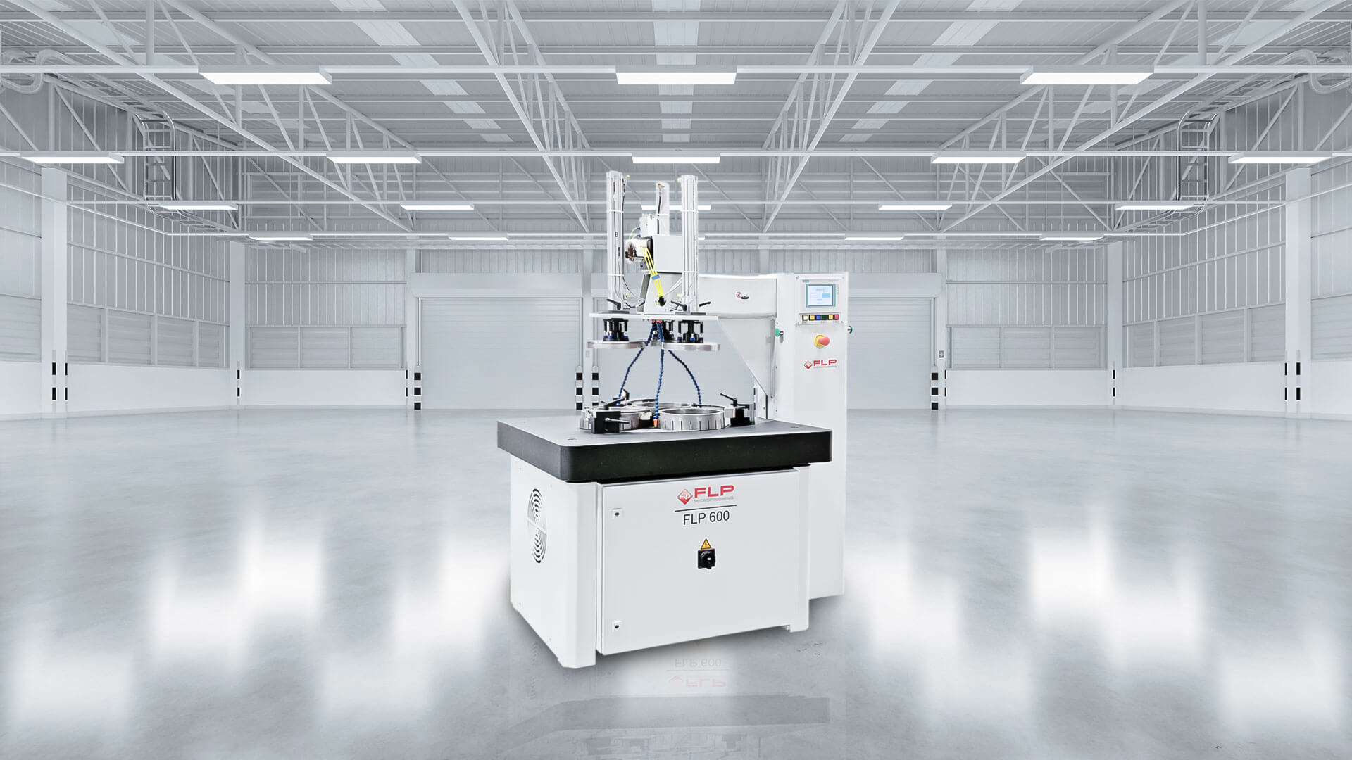 Die Maschine FLP 600 von FLP Microfinishing